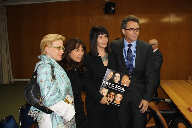 ח"כ ד"ר עינת וילף עם טים דאלי, רובין ברונק ופטרישיה ארקסט